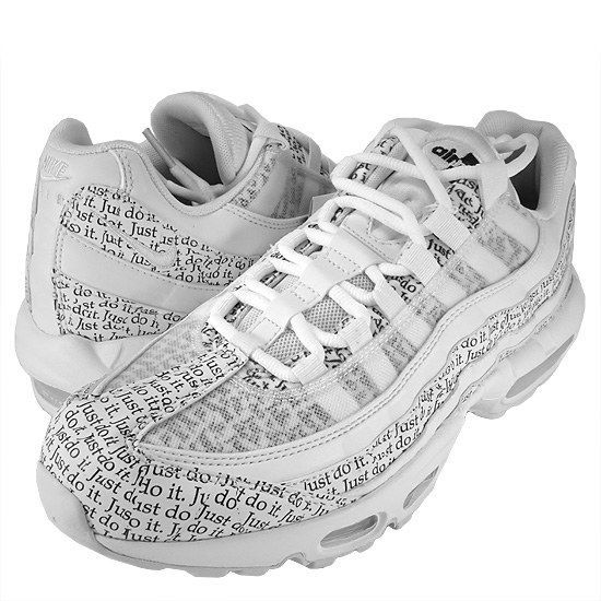 white just do it air max 95